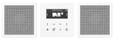 JUNG Radio RDS ws digi 1Weck 16speich LS DAB 2 WW m.NT UKW-Empfänger