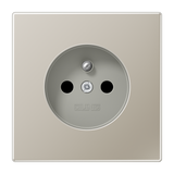 JUNG Steckdose 1f ws glz UP m.BS Schutzk LS ES 1520 FKI IP20 vert