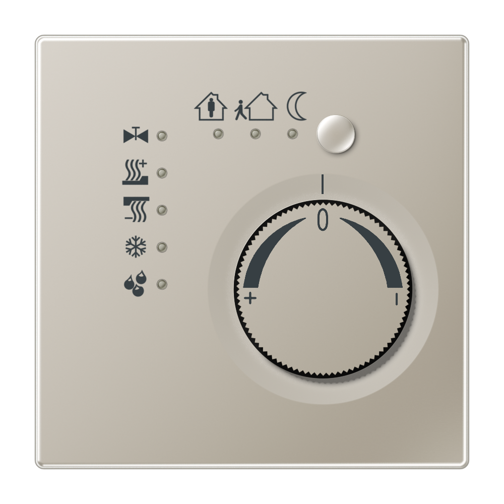 JUNG Raumtemperaturregler UP KNX edst mt LS ES 2178 Bedienelement VorOrt_Bedien