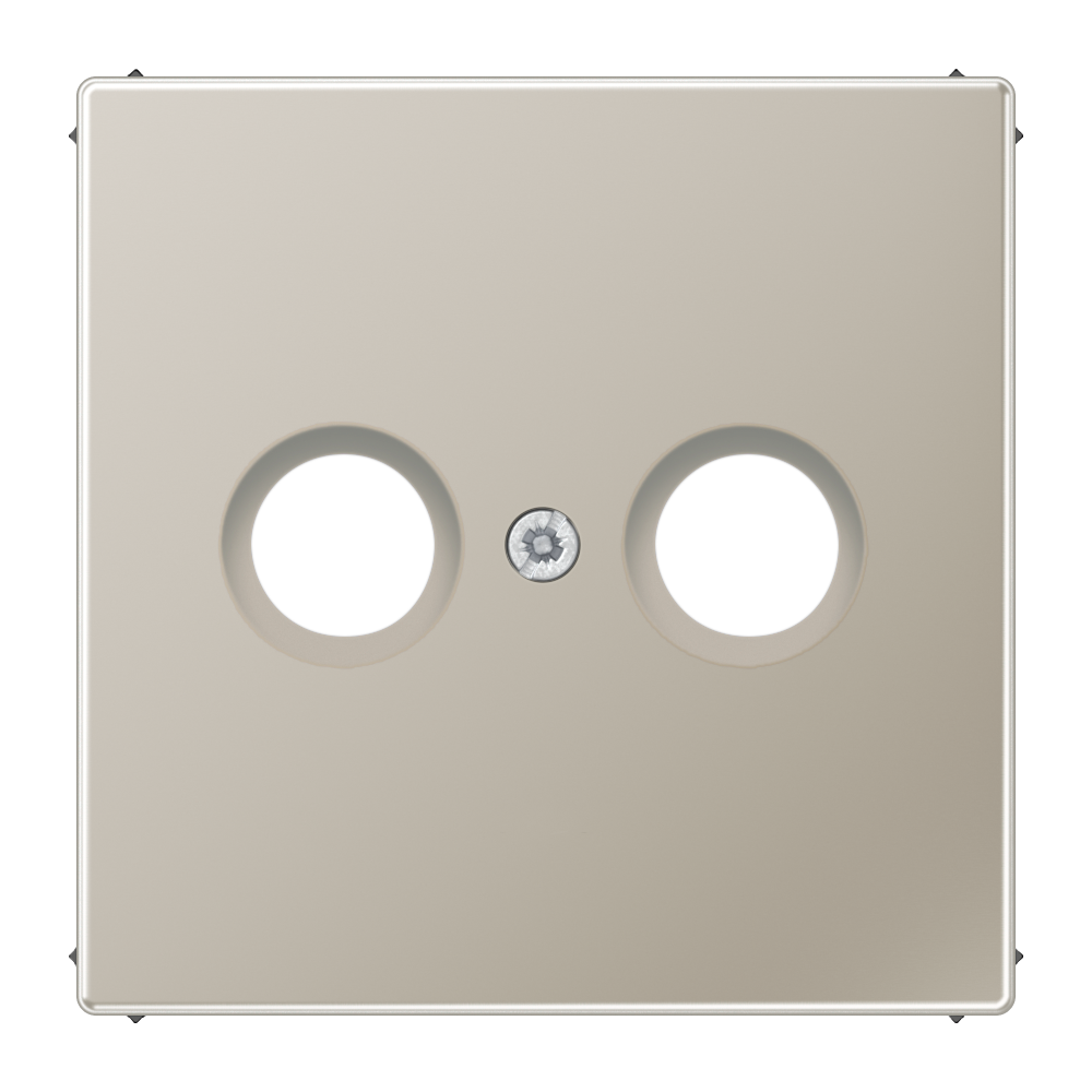JUNG Zentralplatte Ant.dose 2f edst LS ES 2990 TV Schraubbef