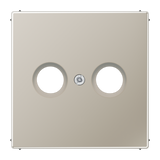 JUNG Zentralplatte Ant.dose 2f edst LS ES 2990 TV Schraubbef