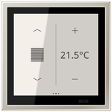 JUNG Bedienelement KNX Metall edst UP ES 459 D 1S 6Bet man.SollwVerst