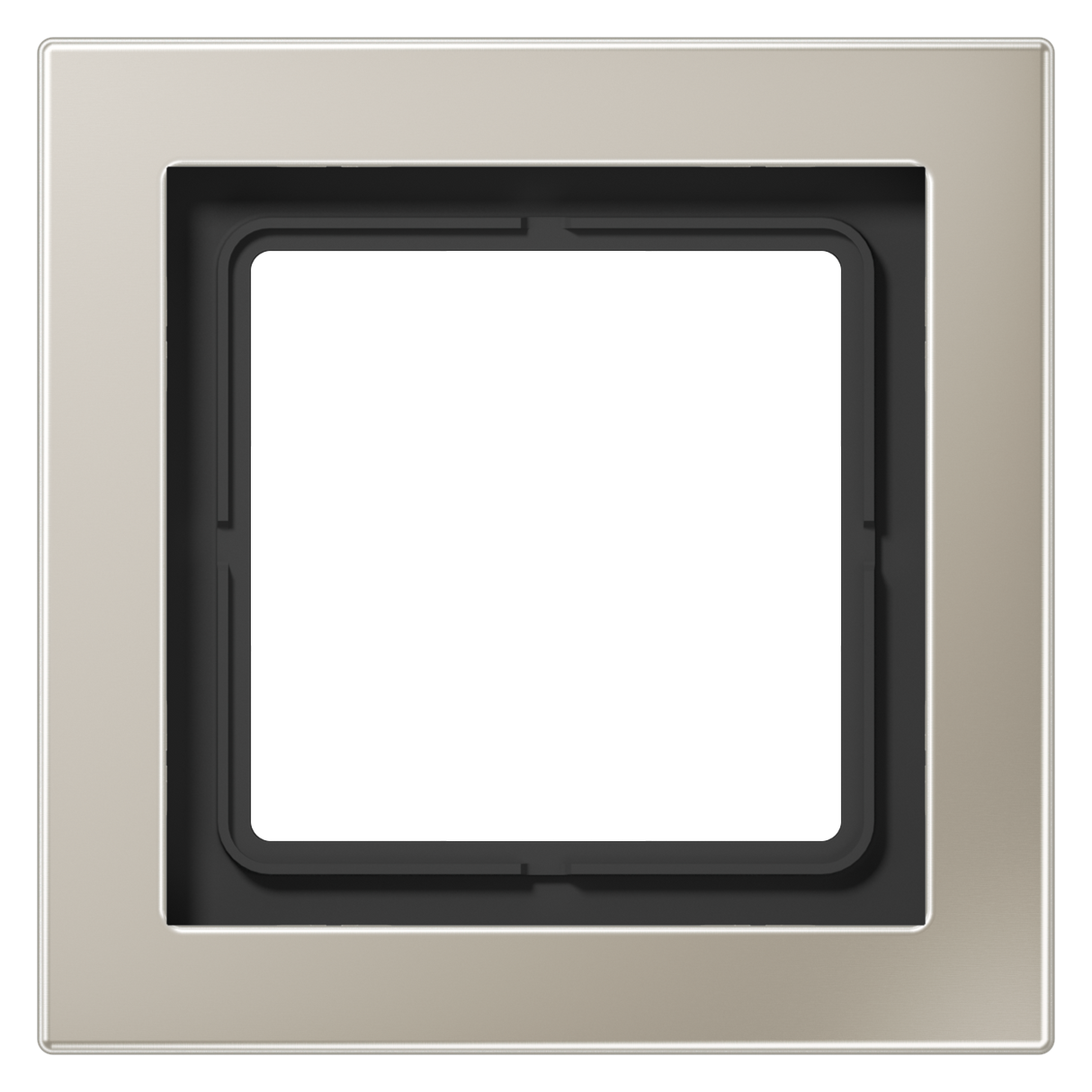 JUNG Einbaurahmen 1f edst mt Metall LS / LS-DESIGN ESD 2981 f.GEB-K