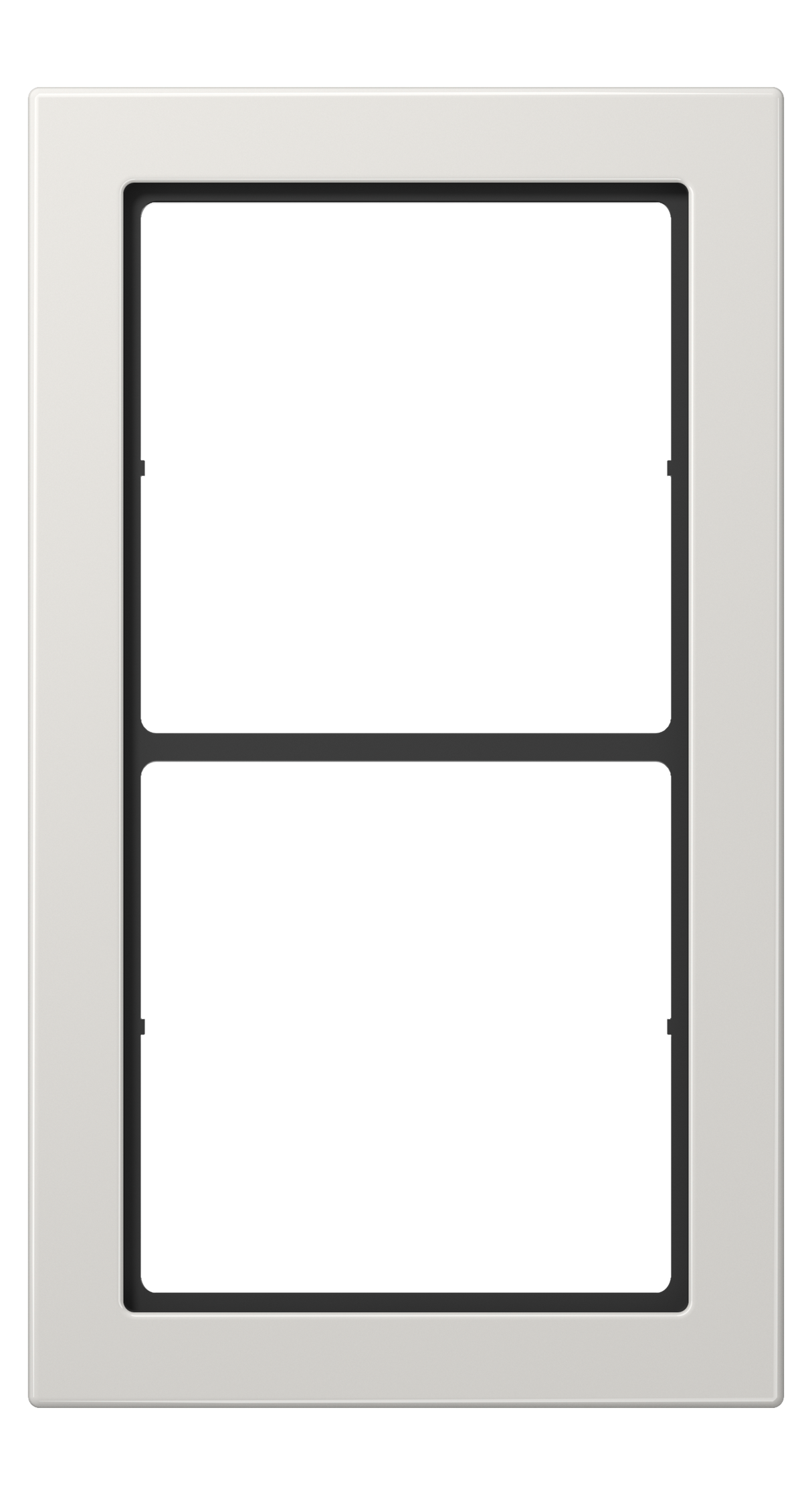 JUNG Einbaurahmen 2f lgr glz Kst f.GEB-K LS / FLAT DESIGN FD 982 LG