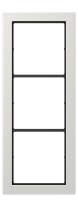 JUNG Einbaurahmen 3f lgr glz Kst f.GEB-K LS / FLAT DESIGN FD 983 LG