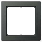 JUNG Einbaurahmen 1f anth mt Metall LS / FLAT DESIGN FDAL 2981 AN f.GEB-K