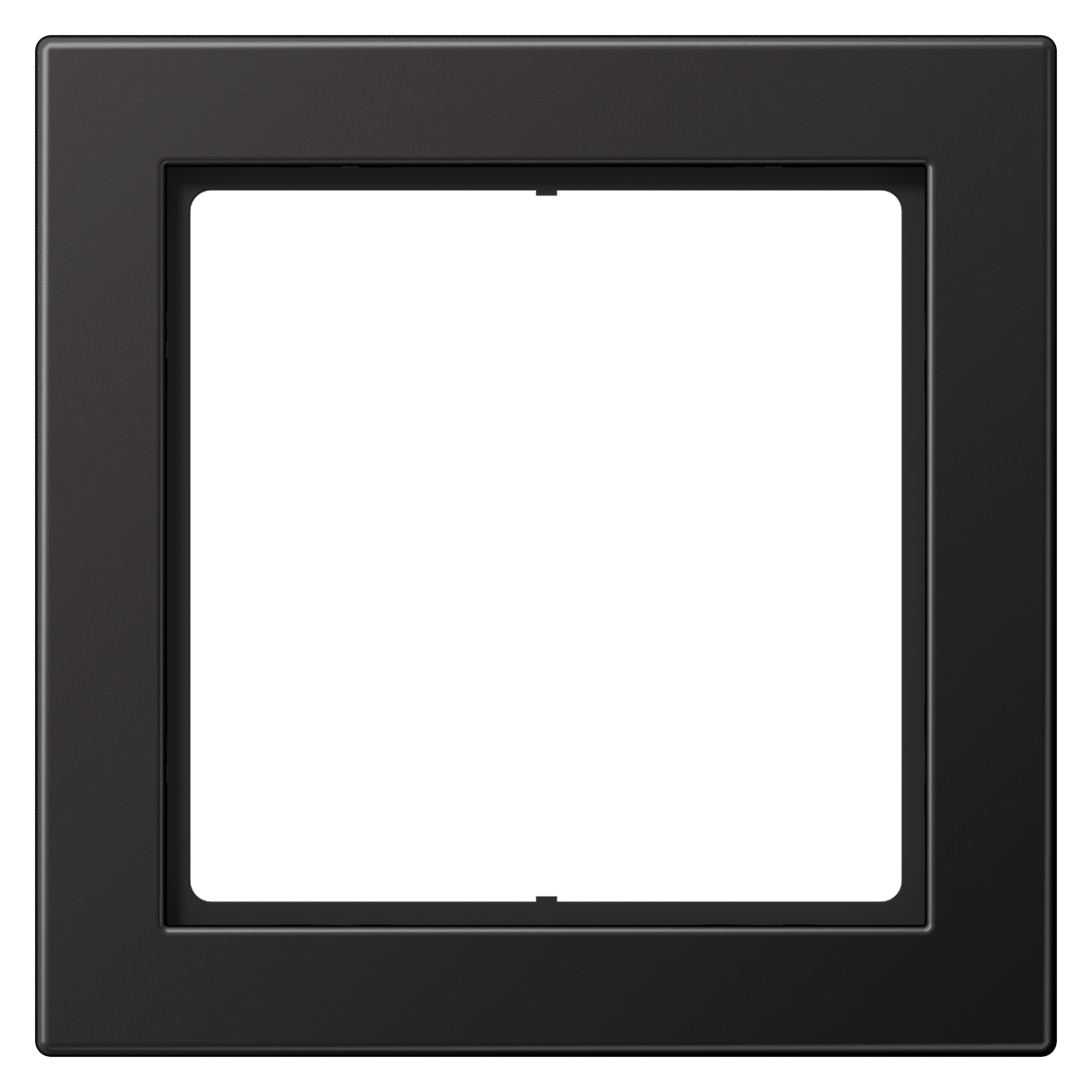 JUNG Einbaurahmen 1f alu Metall LS / FLAT DESIGN FDAL 2981 D
