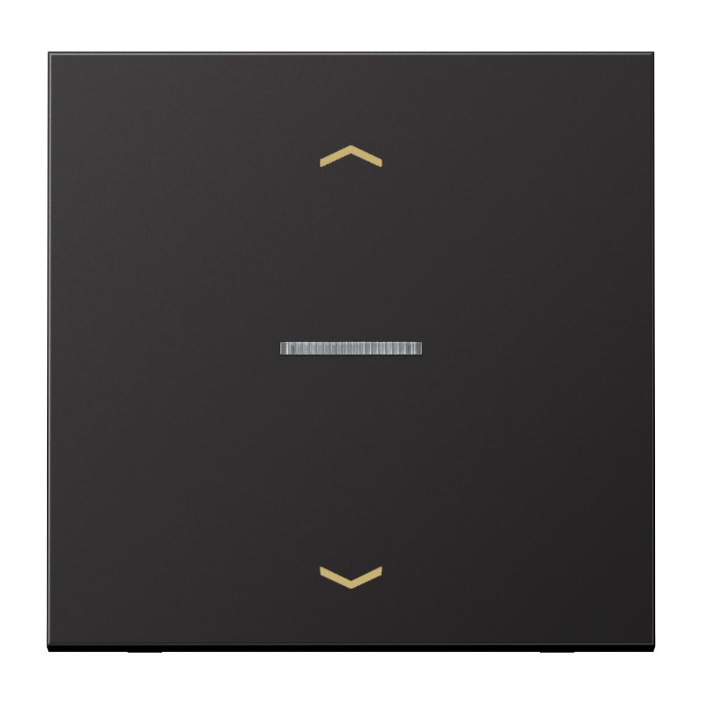 JUNG Bedienelement 1f alu m.Abd mt LED LS FM AL 1700 P D f.Dimmeins