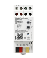 JUNG Schaltaktor Funkb REG 2TE 1f 16A eNet FM AS 16 REG 2300W 230V Handbedien