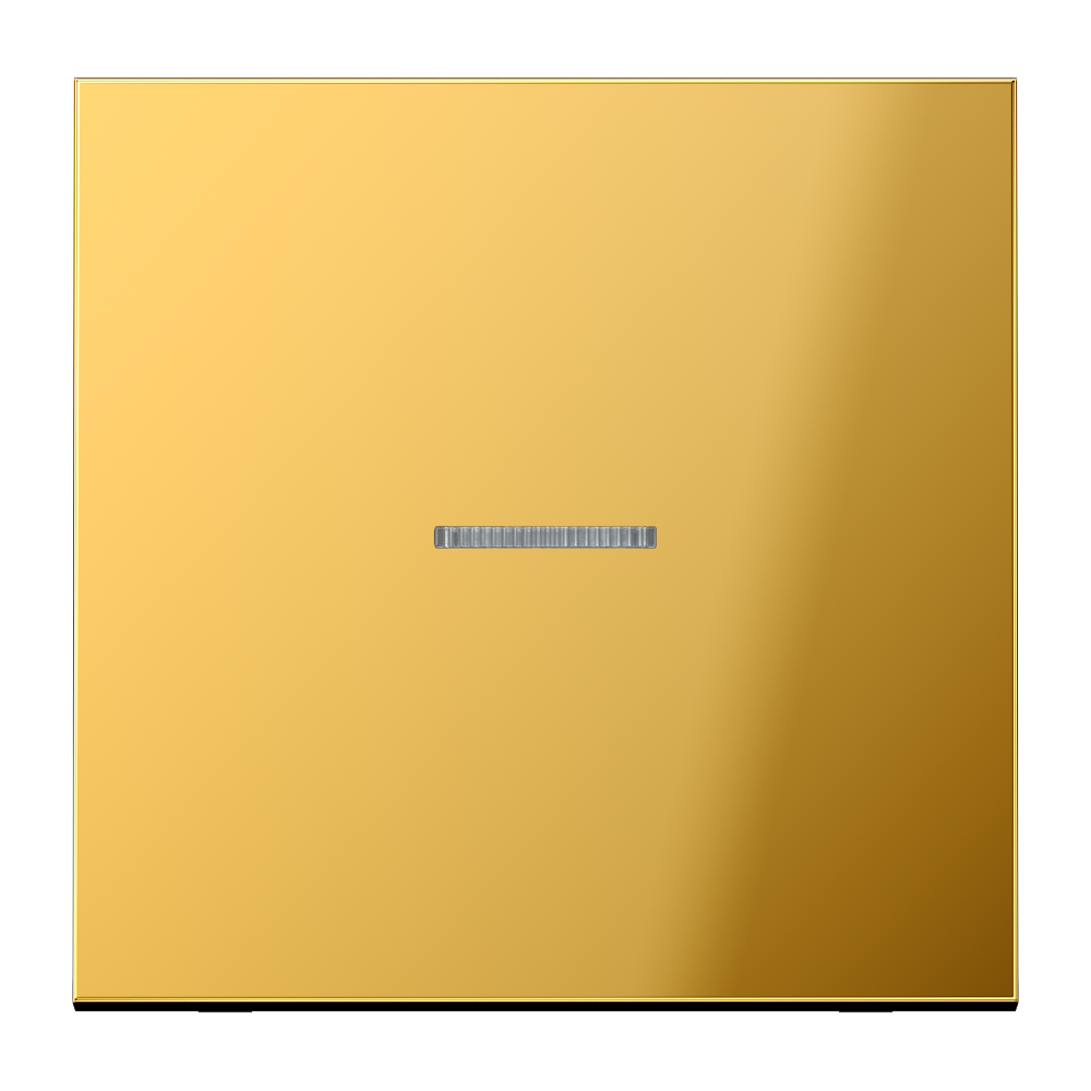 JUNG Bedienelement 1f go m.Abd glz LED LS FM GO 1700 f.Dimmeins f.Jalousieeins