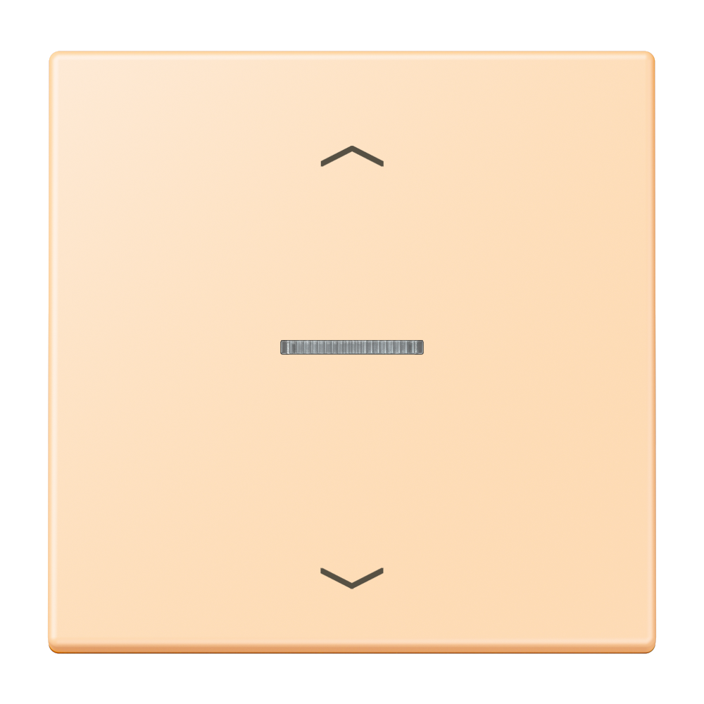 JUNG Bedienelement 1f ocre m.Abd mt LED LS FM LC 1700 P 223 f.Dimmeins