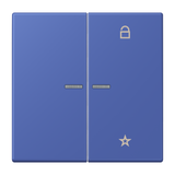 JUNG Bedienelement 2f ble_out_31 m.Abd FM LC 1701 206 f.Dimmeins f.Schalteins