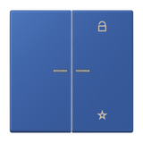 JUNG Bedienelement 2f ble_out_59 m.Abd FM LC 1701 253 f.Dimmeins f.Schalteins