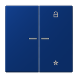 JUNG Bedienelement 2f ble_out_fon m.Abd FM LC 1701 261 f.Dimmeins f.Schalteins