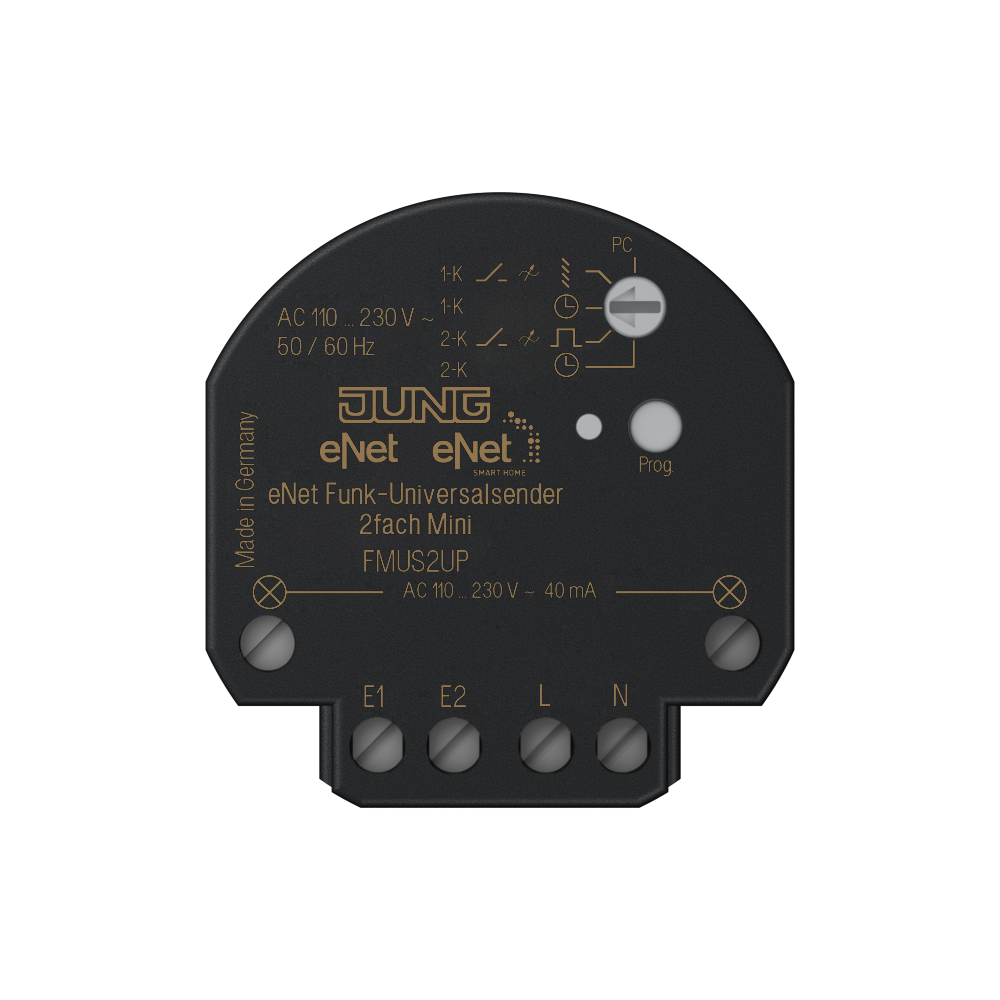 JUNG Funktaster UP 868MHz UKW 230V AC eNet FM US 2 UP 230V AC