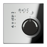 JUNG Raumtemperaturregler UP KNX chr glz LS GCR 2178 TS Bedienelement LED