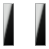 JUNG Wippe 1t Schalter chr glz LS GCR 2501 TSA f.Bussystem