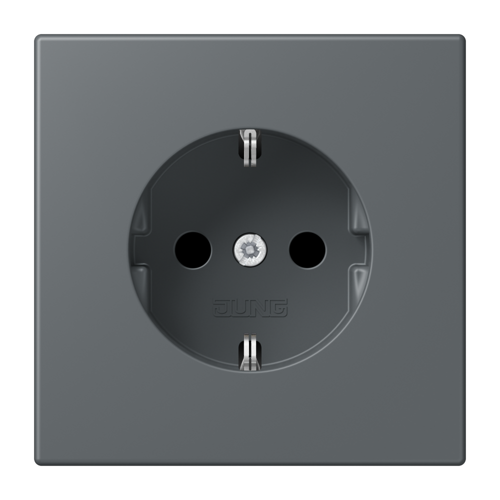 JUNG Steckdose 1f gri_fon_31 mt UP IP20 LC 1520 202 vert