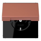 JUNG Steckdose 1f ter_sie_briq UP Klappd LC 1520 BFKL 236 IP20 vert