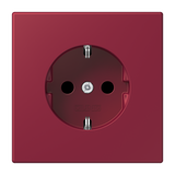 JUNG Steckdose 1f le _rub mt UP m.BS LC 1520 KI 255 IP20 vert