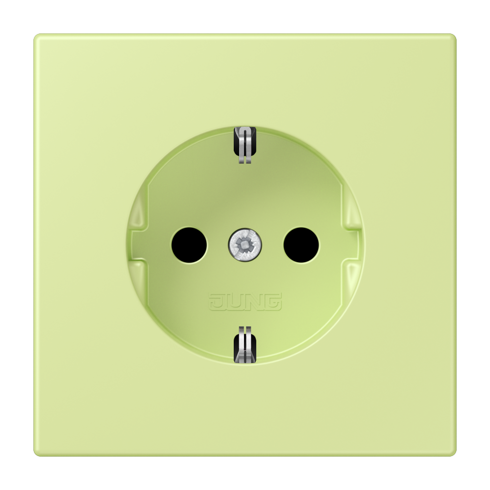 JUNG Steckdose 1f ver_jau_cla UP IP20 LC 1520 N 222 vert