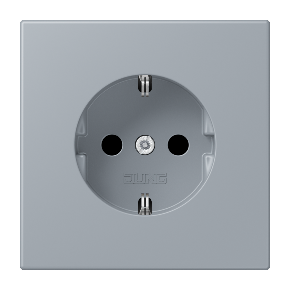 JUNG Steckdose 1f gri_cla_59 UP IP20 LC 1520 N 257 vert