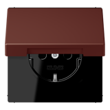 JUNG Steckdose 1f ter_sie_31 UP Klappd LC 1520 NBFKL 235 IP20 vert