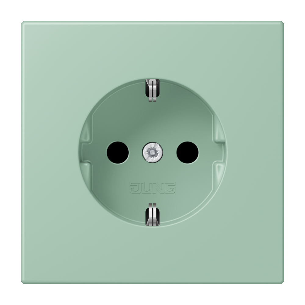 JUNG Steckdose 1f ver_ang_cla mt UP IP20 LC 1521 217 vert