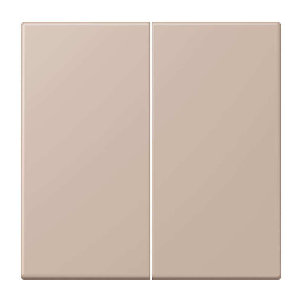 JUNG Bedienelement 2f omb_bru_cla m.Abd LC 1702 240 f.Dimmeins f.Schalteins mt