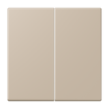 JUNG Bedienelement 2f omb_nat_cla m.Abd LC 1702 243 f.Dimmeins f.Schalteins mt