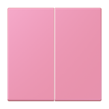 JUNG Bedienelement 2f ros_vif m.Abd mt LC 1702 246 f.Dimmeins f.Schalteins