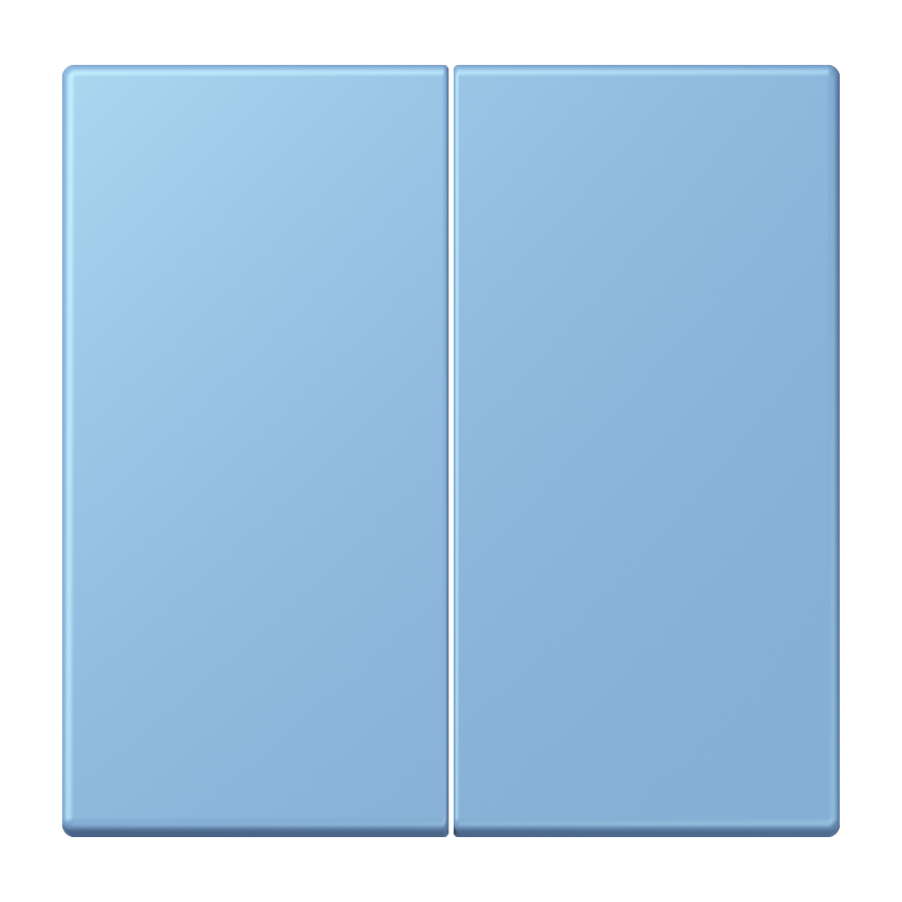 JUNG Bedienelement 2f ble_cer_59 m.Abd LC 1702 256 f.Dimmeins f.Schalteins mt