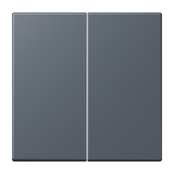 JUNG Bedienelement 2f gri_fon_59 m.Abd LC 1702 262 f.Dimmeins f.Schalteins mt