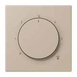 JUNG Abdeckung Thermostat omb_nat_cla mt LC 1749 BF 243