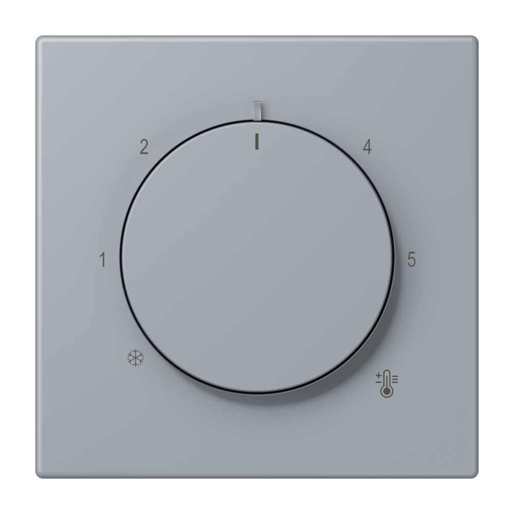 JUNG Abdeckung Thermostat gri_cla_59 mt LC 1749 BF 257