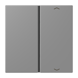 JUNG Wippe 1t Schalter gri_31 glz LC 401 TSAP 203 Pfeile f.Bussystem