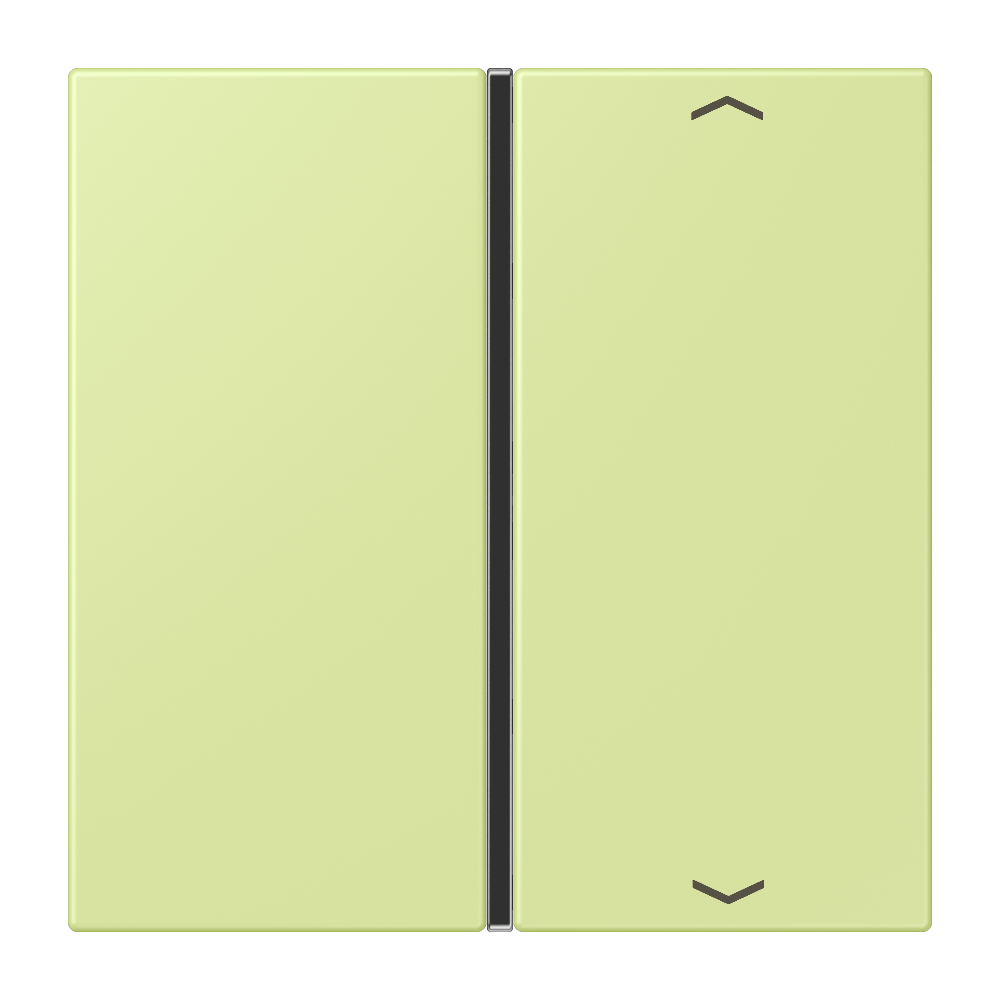 JUNG Wippe 1t Schalter ver_jau_cla glz LC 401 TSAP 222 Pfeile f.Bussystem
