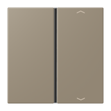 JUNG Wippe 1t Schalter omb_nat_moy glz LC 401 TSAP 242 Pfeile f.Bussystem