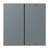 JUNG Wippe 1t Schalter gri_59 glz LC 401 TSAP 251 Pfeile f.Bussystem