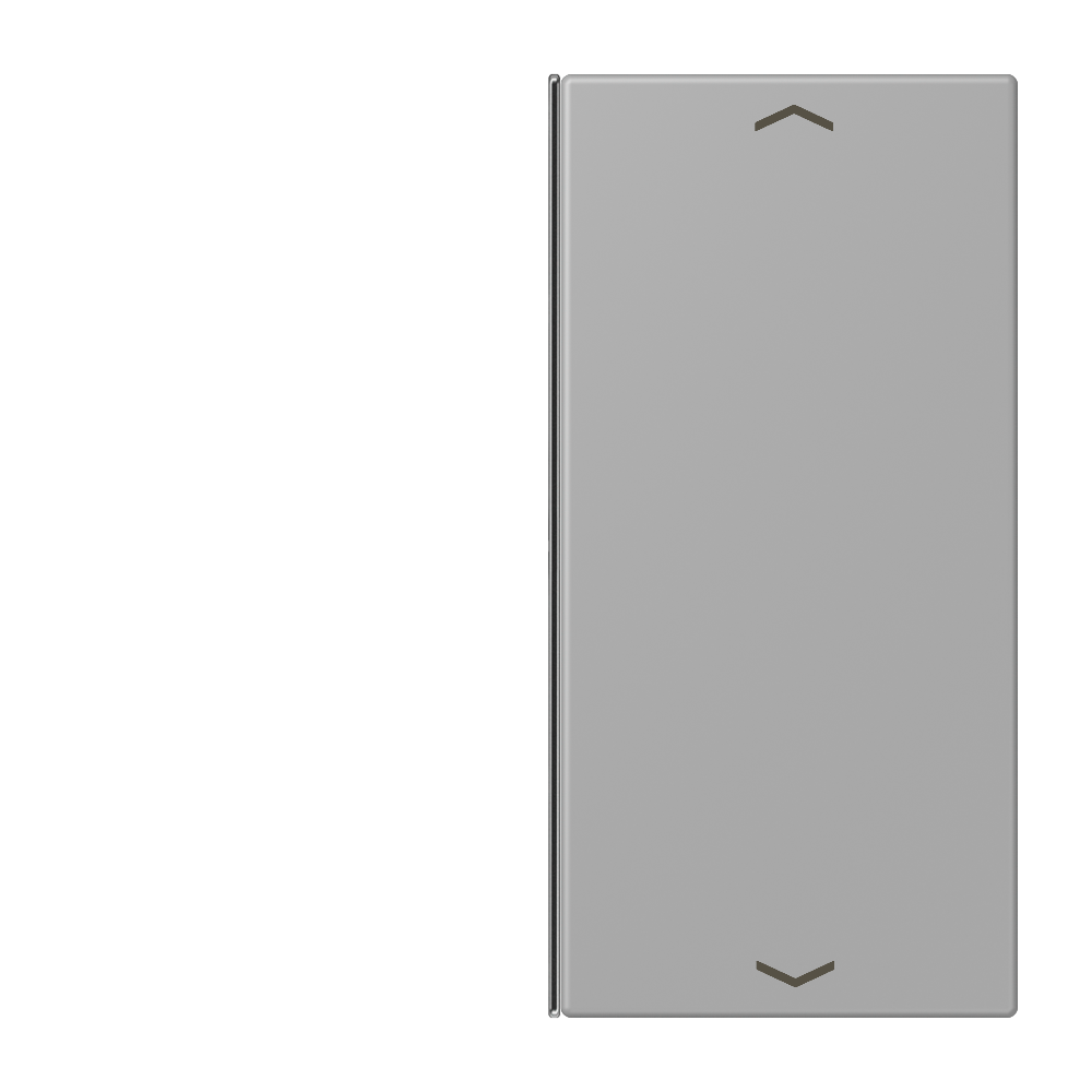 JUNG Wippe 1t Schalter gri_moy glz LC 402 TSAP 204 Pfeile f.Bussystem