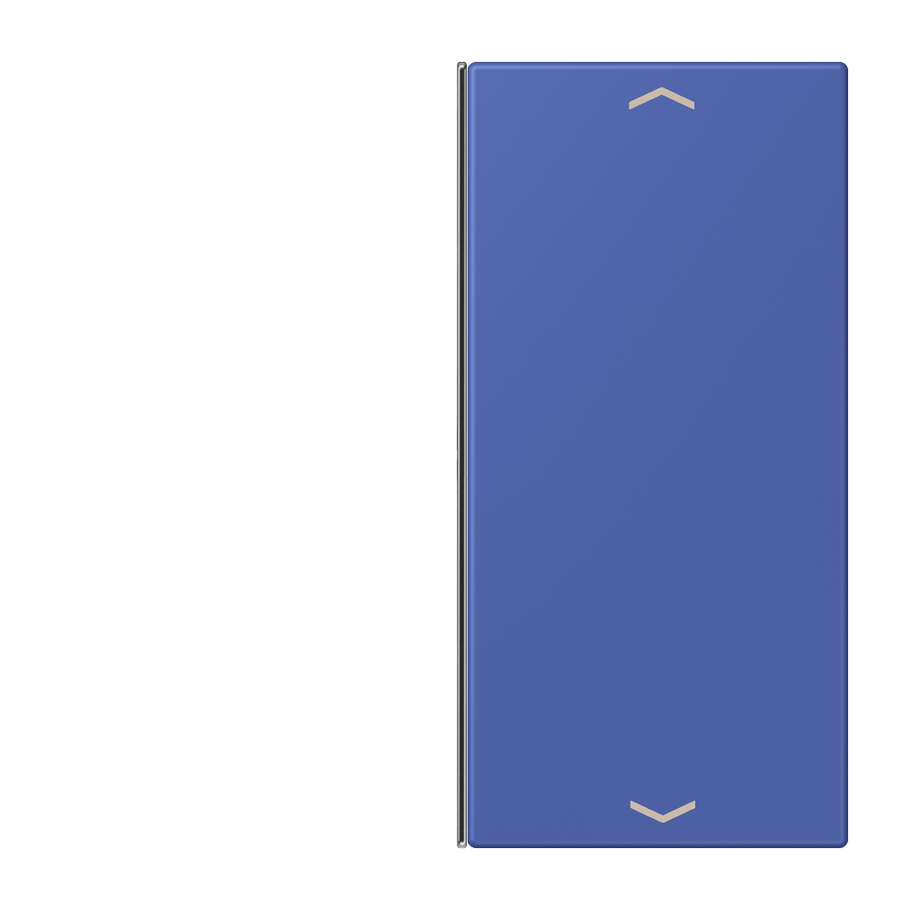 JUNG Wippe 1t Schalter ble_out_31 glz LC 402 TSAP 206 Pfeile f.Bussystem