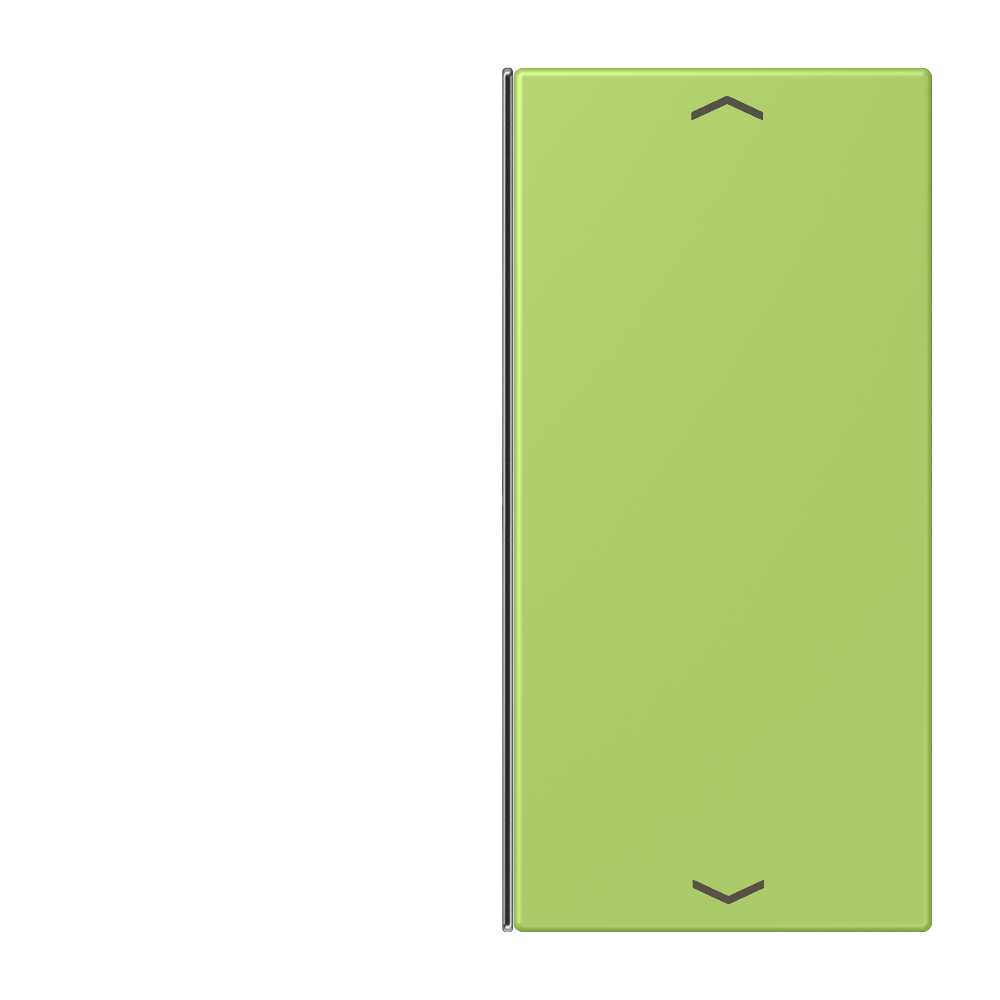 JUNG Wippe 1t Schalter ver_cla glz LC 402 TSAP 221 Pfeile f.Bussystem