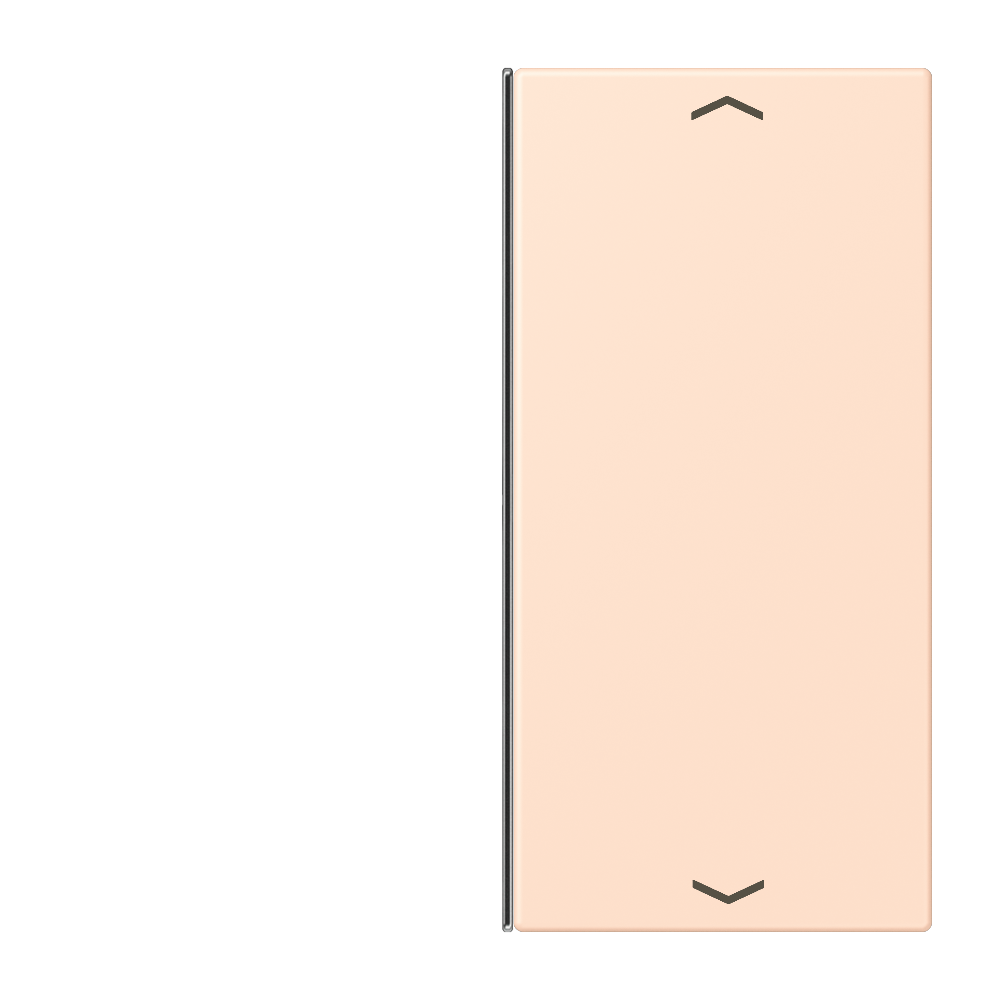 JUNG Wippe 1t Schalter ros_pal glz LC 402 TSAP 228 Pfeile f.Bussystem
