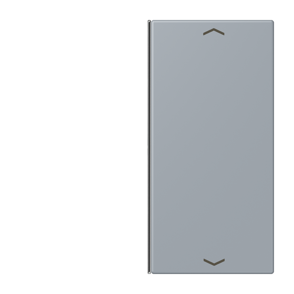 JUNG Wippe 1t Schalter gri_cla_59 glz LC 402 TSAP 257 Pfeile f.Bussystem