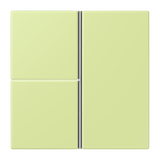 JUNG Taste 3t Schalter ver_jau_cla mt LC 403 TSA 222 f.Bussystem