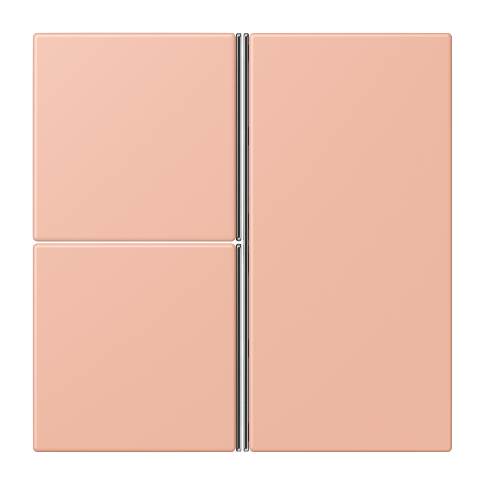 JUNG Taste 3t Schalter ros_cla mt LC 403 TSA 231 f.Bussystem