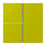 JUNG Taste 3t Schalter ver_oli_vif mt LC 403 TSA 249 f.Bussystem
