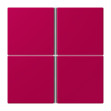 JUNG Taste_4t Schalter rou_rub mt LC 404 TSA 230 f.Bussystem