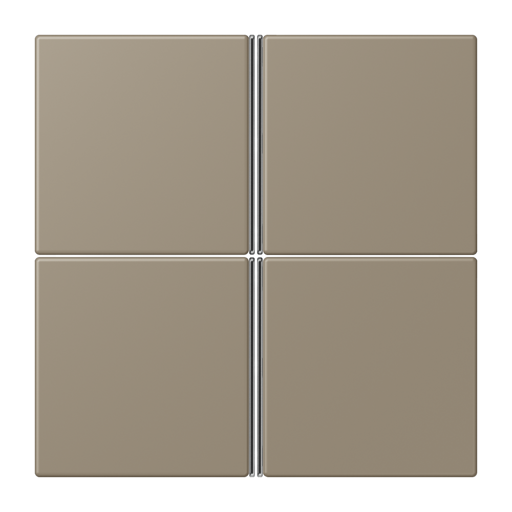 JUNG Taste_4t Schalter omb_nat_moy mt LC 404 TSA 242 f.Bussystem