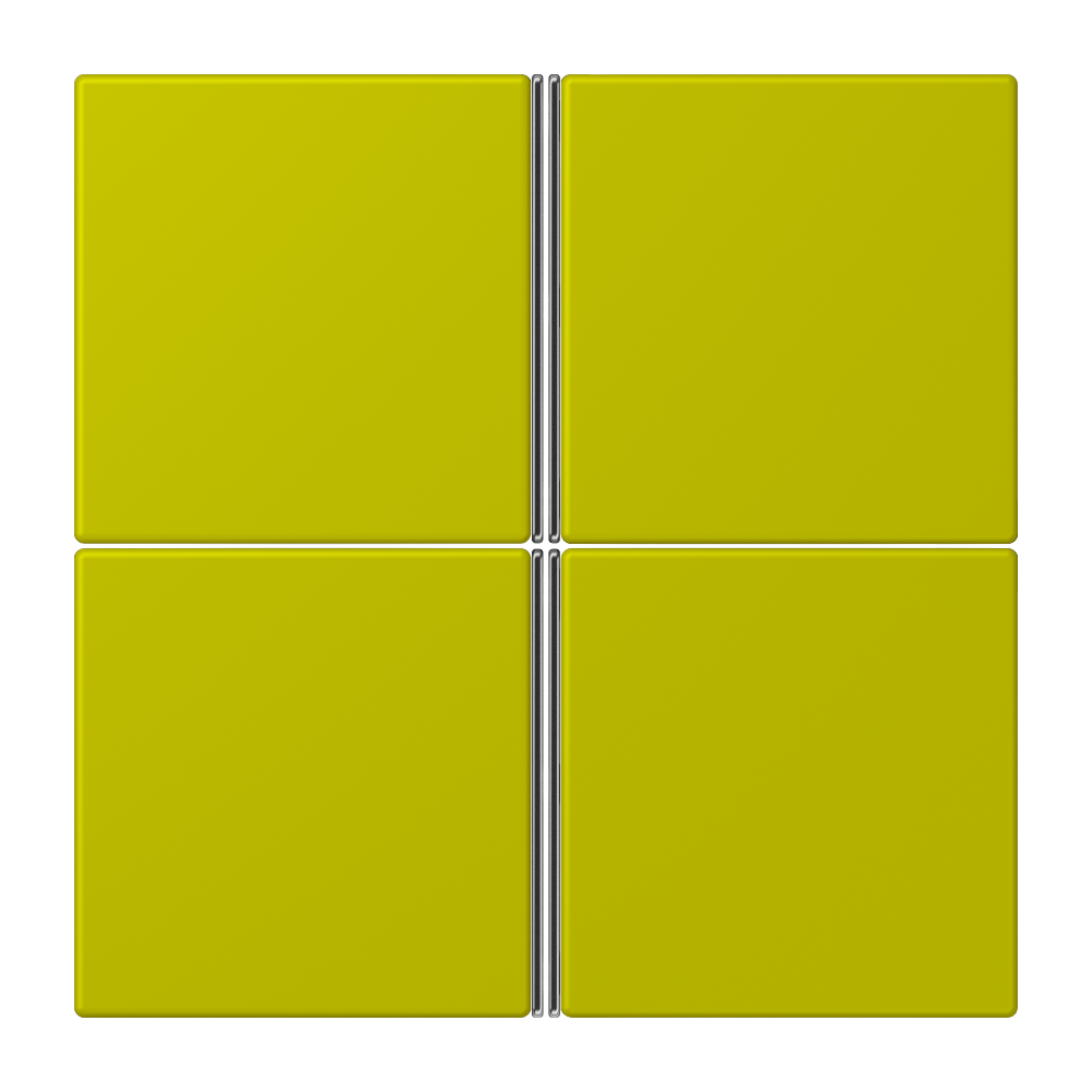 JUNG Taste_4t Schalter ver_oli_vif mt LC 404 TSA 249 f.Bussystem